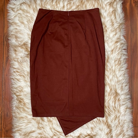 Kate Kasin faux wrap pencil skirt - Picture 2 of 5